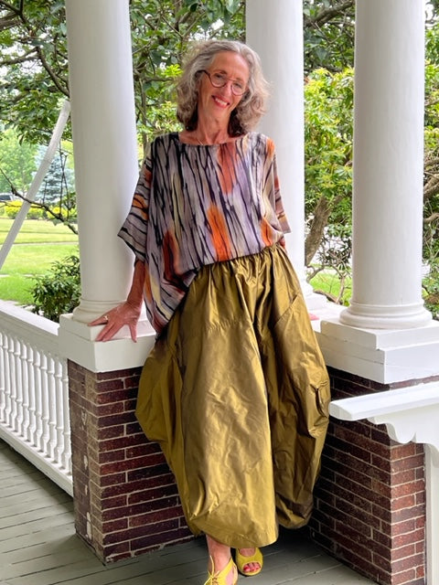 DTH Silk Architect Skirt