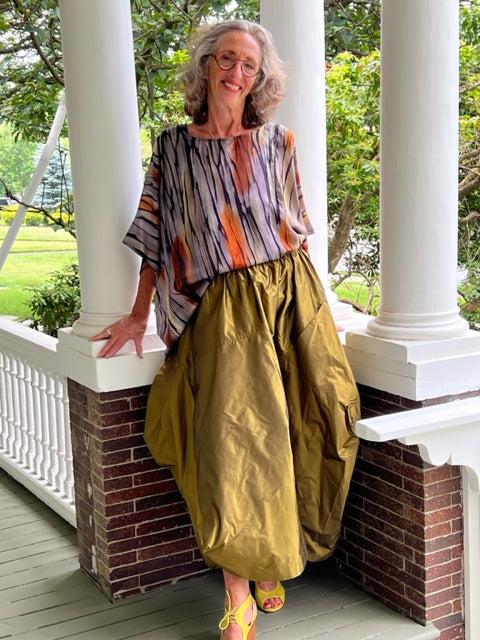DTH Silk Architect Skirt