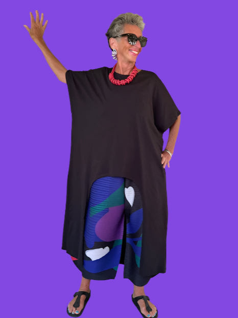 Alembika Urban Cutout Tunic (White or Black)