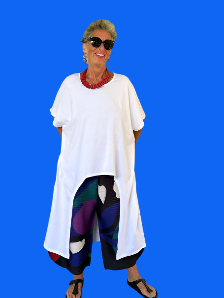 Alembika Urban Cutout Tunic (White)