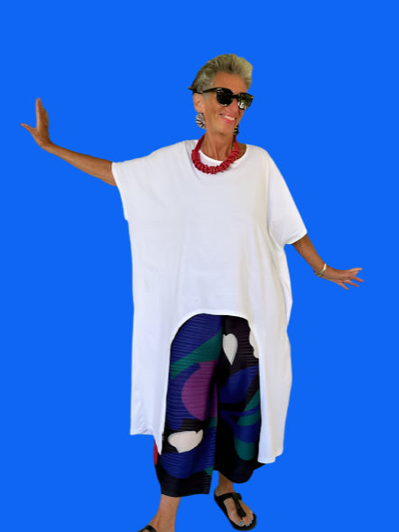 Alembika Urban Cutout Tunic (White)