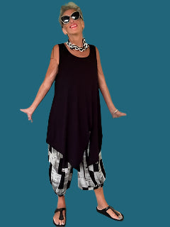 Alembika Front Slit Top