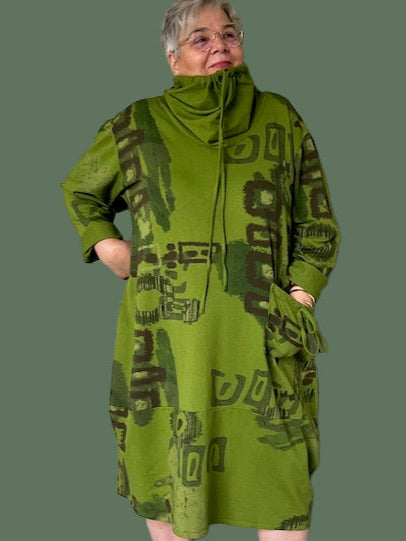 Transparente Apachi Dress (Mustard, Black, or Green )
