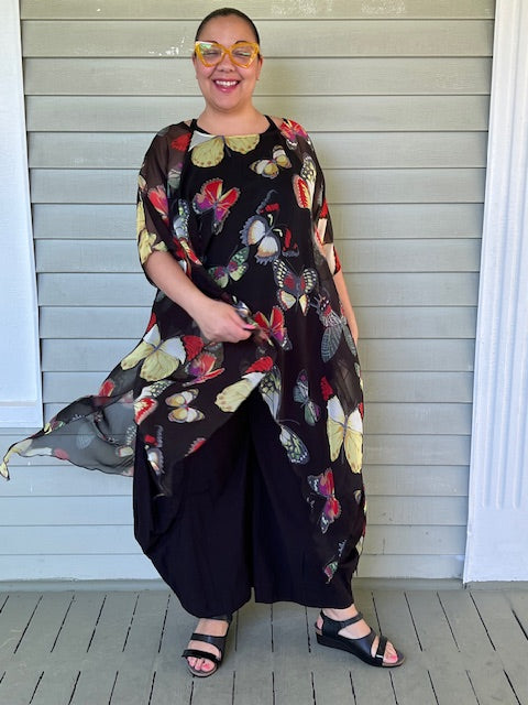 Tulle Ruffled Tiered Maxi Skirt