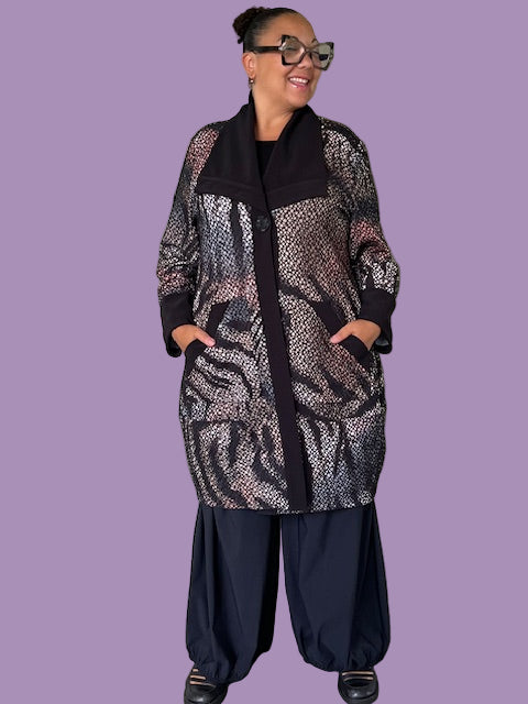 Wild Rap Collar Jacket