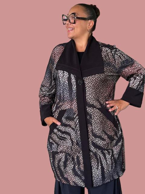 Wild Rap Collar Jacket