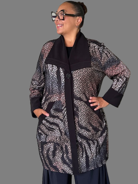 Wild Rap Collar Jacket