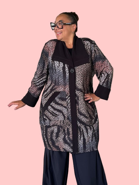 Wild Rap Collar Jacket