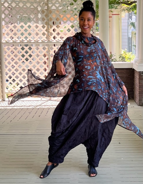Kedem Pearl Poncho style top