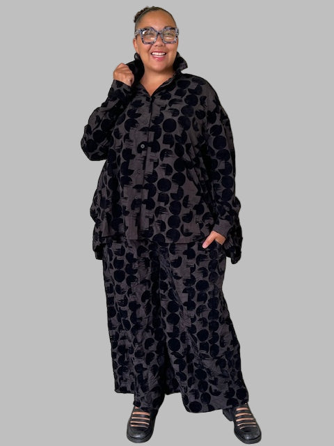 AlembikaTextured Crescent Shirt