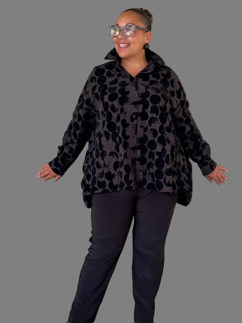 AlembikaTextured Crescent Shirt