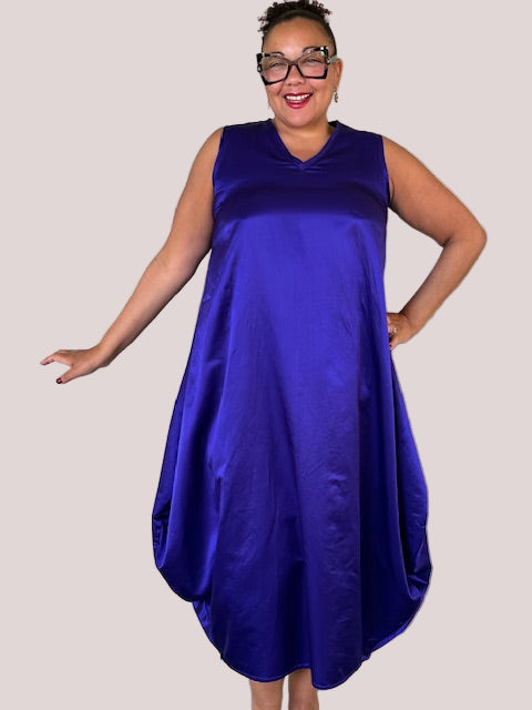 DTH 100% Silk Bubble Dress