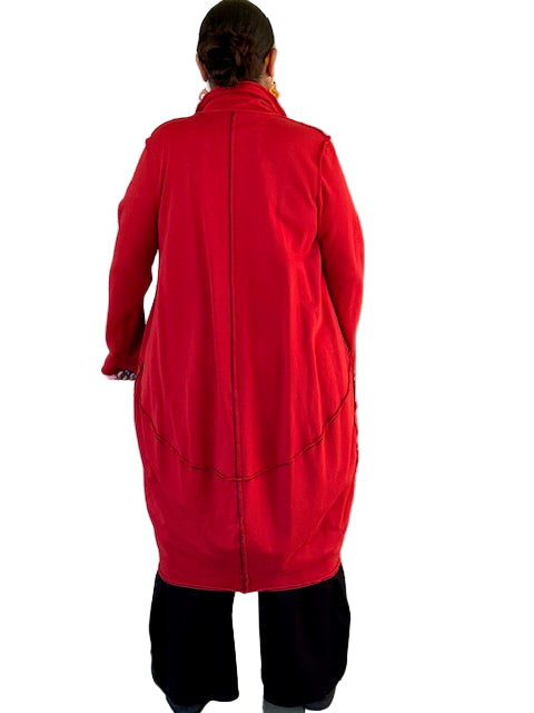 Cheyenne 100% Cotton Marion Jacket (Ruby)