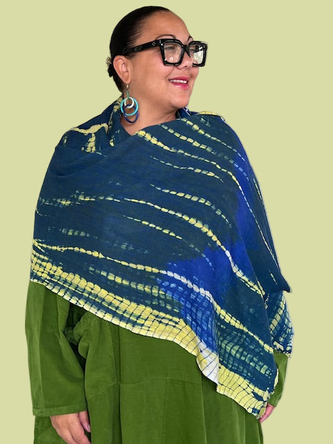 Turquoise Wool Wrap