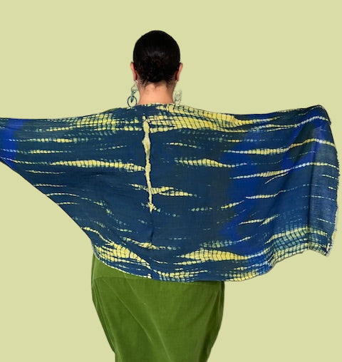 Turquoise Wool Wrap