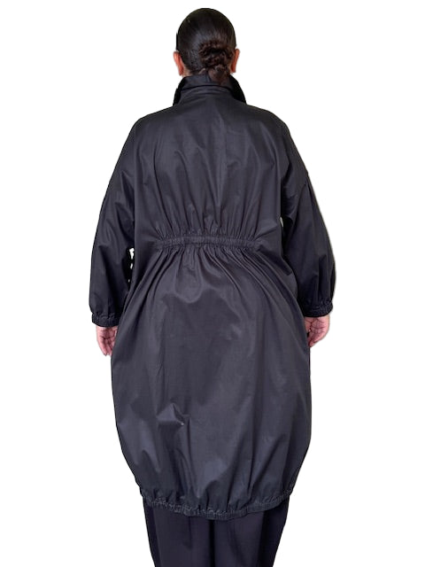 Cheyenne Gathered Jacket/Dress (Black)