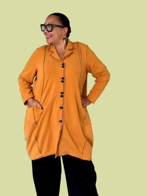 Cheyenne 100% Cotton Marion Jacket (Orange)