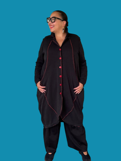 Cheyenne 100% Cotton Marion Jacket (Black)