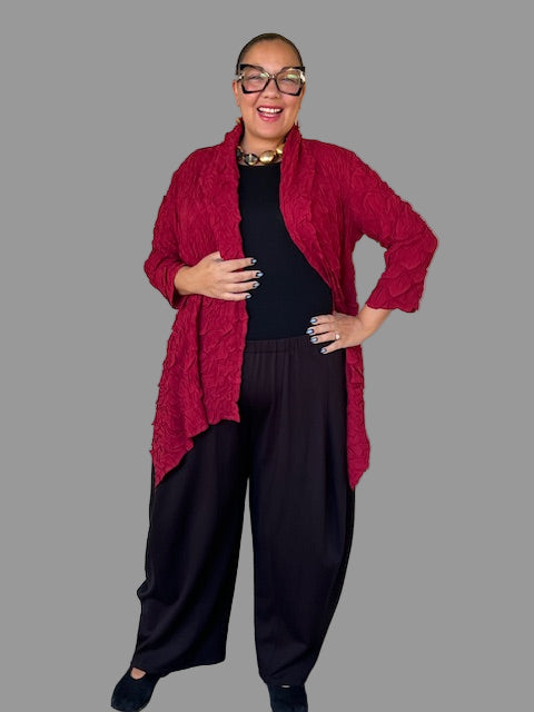 Vanite Couture Wine Jacket Duster