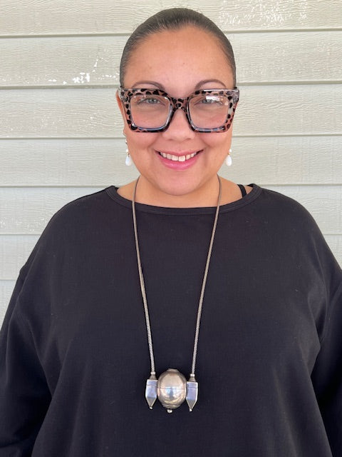 Antique Silver Amulet Holder