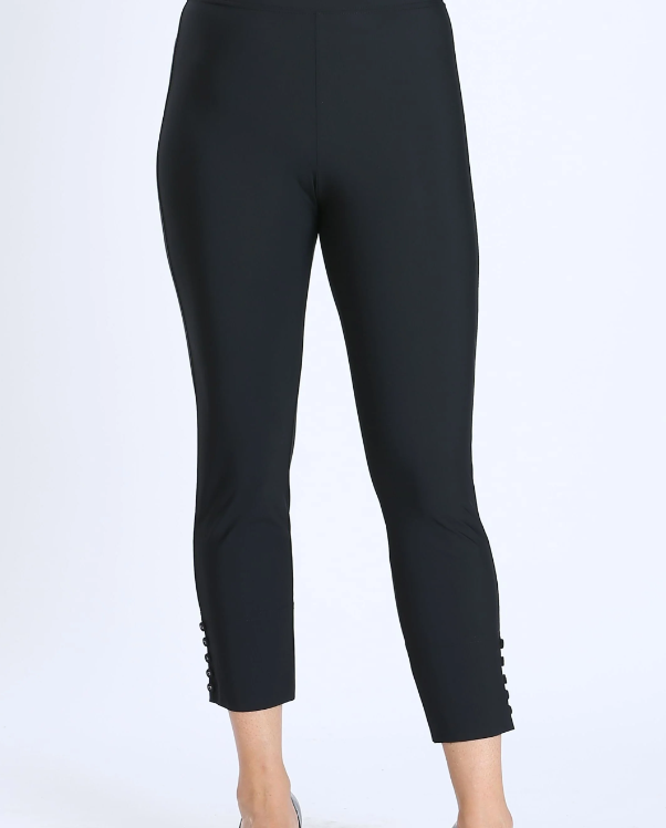 Our Most Popular Leggings Button Hem (Black, Charcoal Gray, Olive, White, Navy, Lime, Mustard)