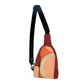 Chichiro Cross Body Zipper Bag (Aqua or Orange)