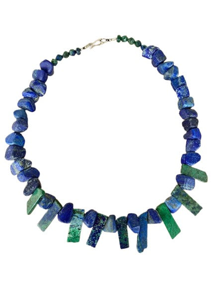 Lapis and Malachite Necklace