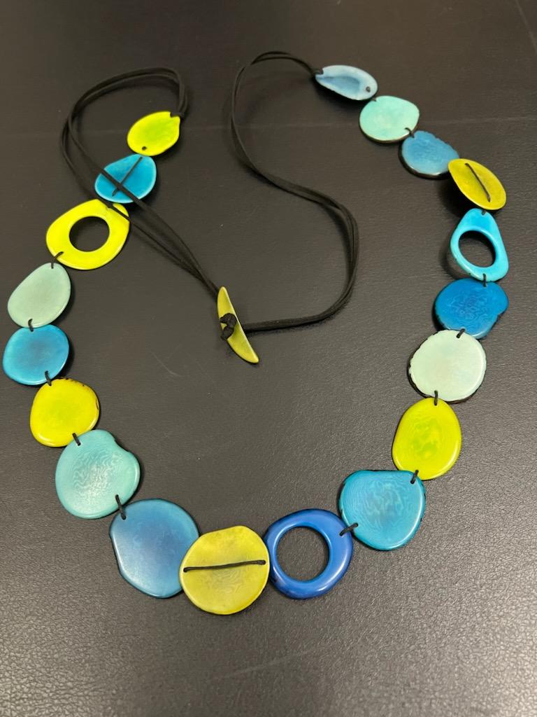 Convertible Tagua Nut Necklace (4 Color Options)