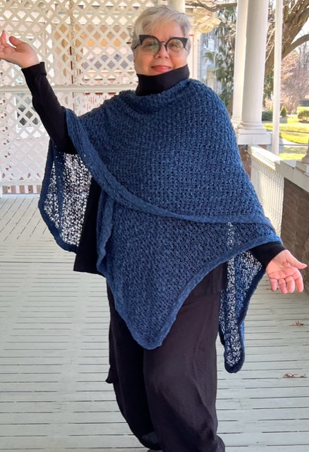 Crocheted Serape /wrap