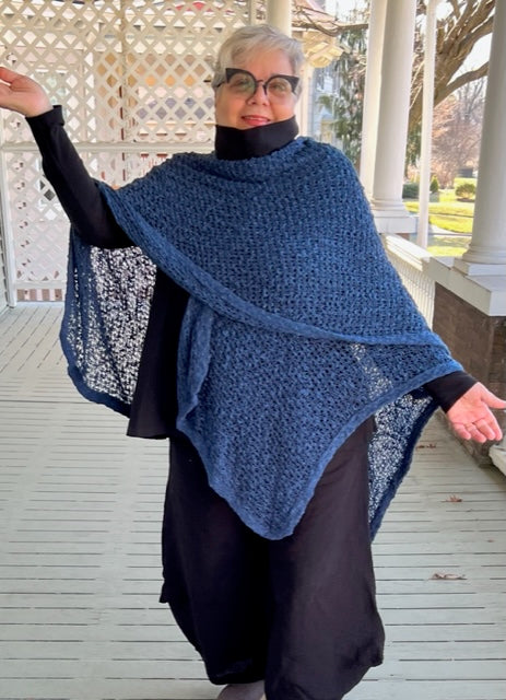 Crocheted Serape /wrap