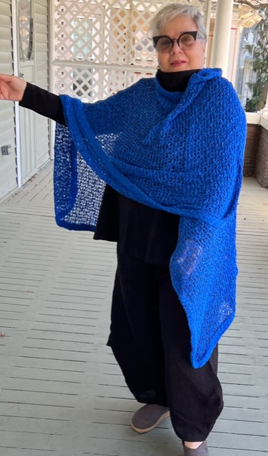 Crocheted Serape /wrap