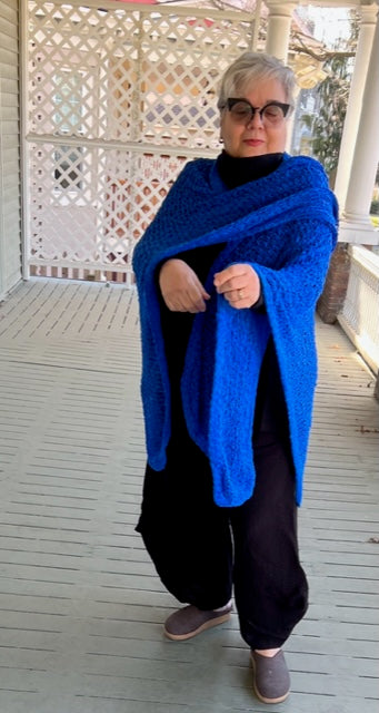 Crocheted Serape /wrap