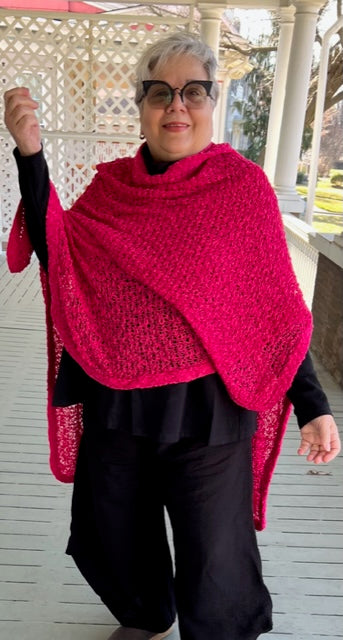 Crocheted Serape /wrap