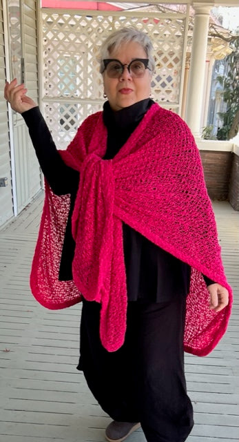 Crocheted Serape /wrap