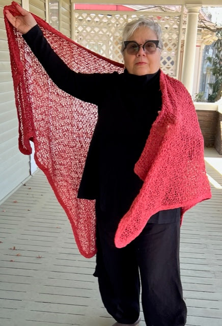Crocheted Serape /wrap