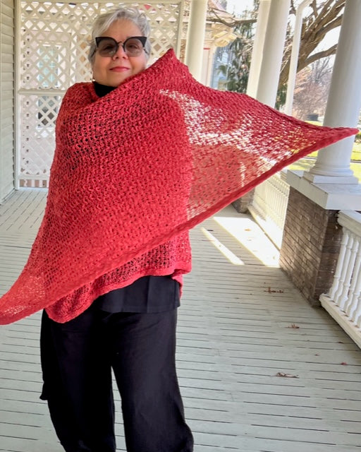 Crocheted Serape /wrap