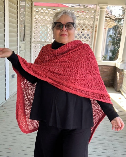Crocheted Serape /wrap