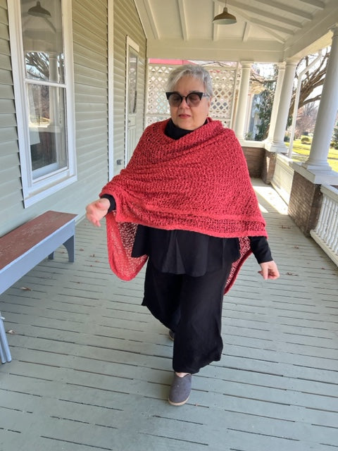 Crocheted Serape /wrap