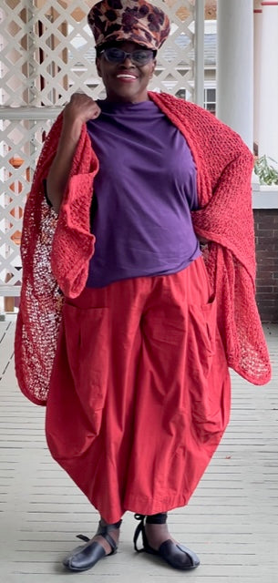 Crocheted Serape /wrap