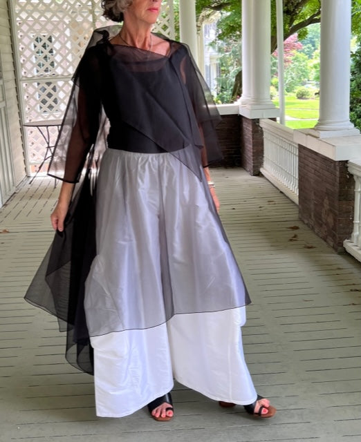 DTH Sheer Long Black Overlay
