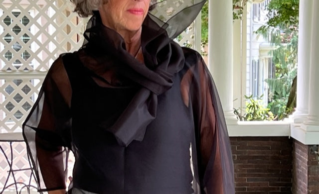 DTH Sheer Long Black Overlay