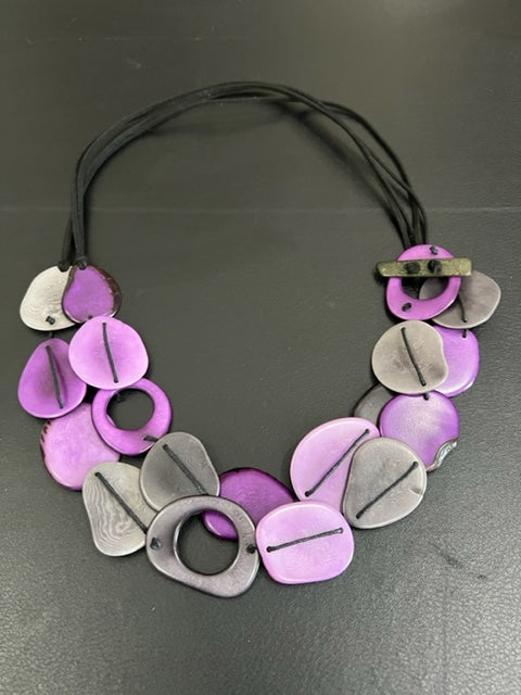 Convertible Tagua Nut Necklace (4 Color Options)
