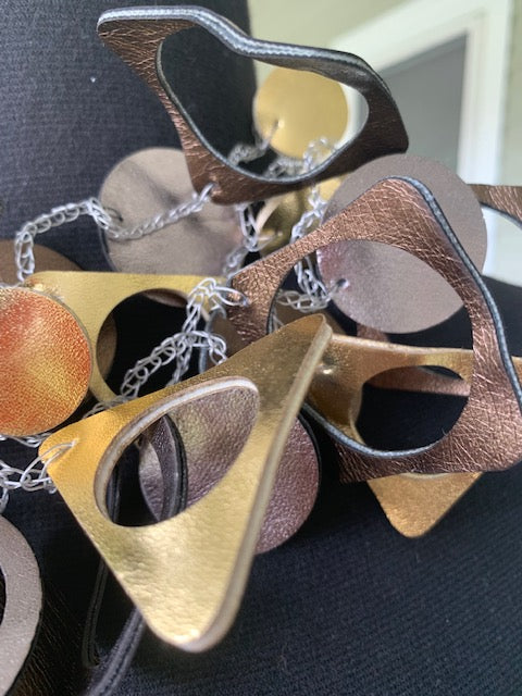 Circles, Squares and Triangles - Metallic Colors