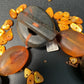 Hand Carved Baltic Amber Necklace
