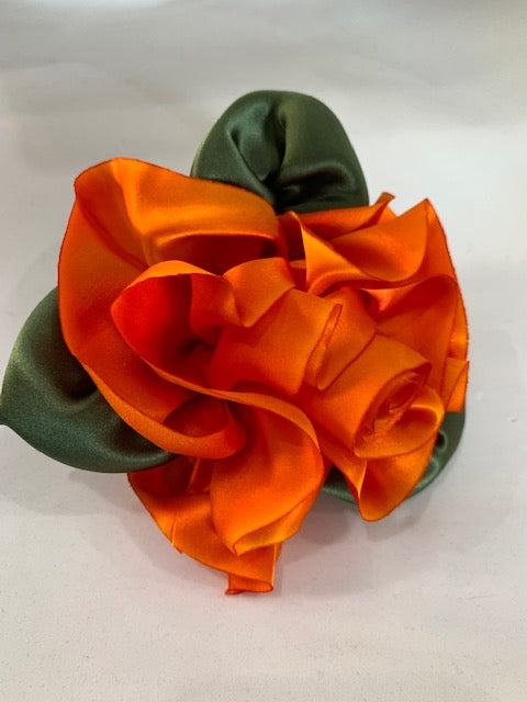 Silk Flower Pins (available in 14 colors)