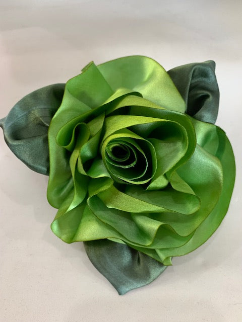 Silk Flower Pins (available in 14 colors)