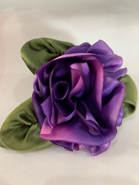 Silk Flower Pins (available in 14 colors)