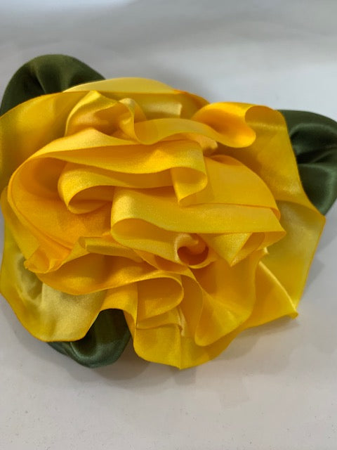 Silk Flower Pins (available in 14 colors)