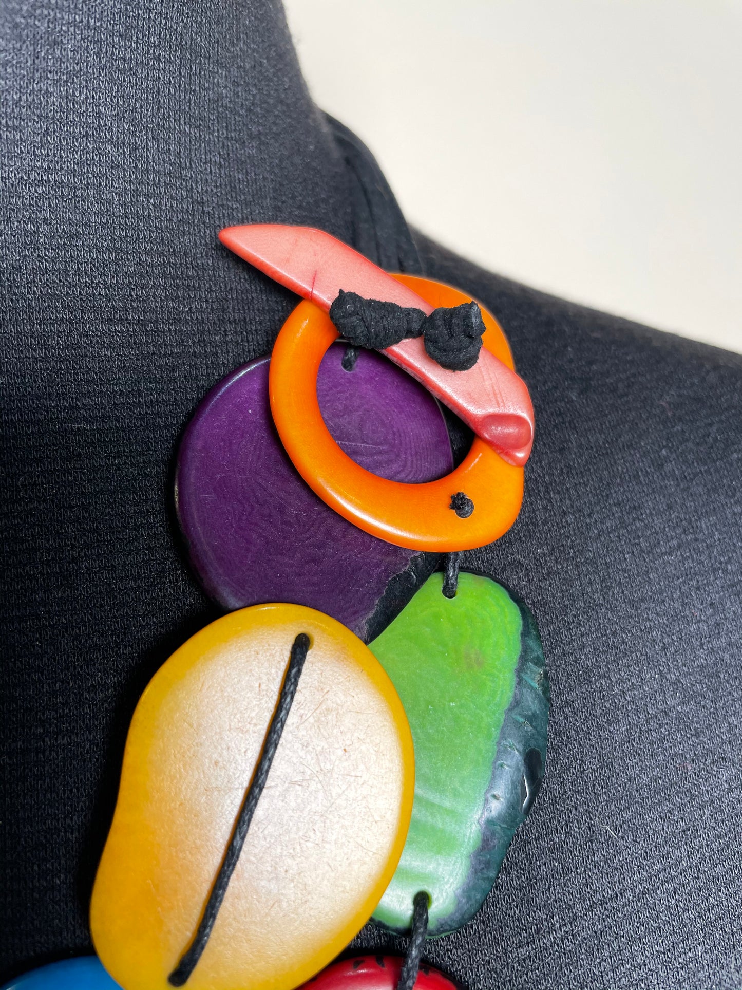Convertible Tagua Nut Necklace (4 Color Options)
