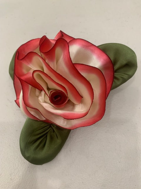 Silk Flower Pins (available in 14 colors)